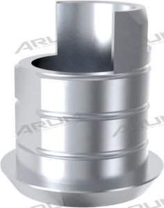 ARUM EXTERNAL TI BASE SHORT TYPE (RP) 4.1 NON-ENEGAGING - Compatible with Osstem® US