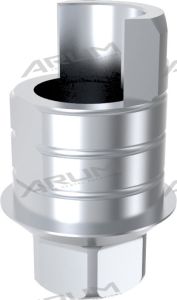 ARUM INTERNAL TI BASE SHORT TYPE ENGAGING - Compatible with ADIN® TOUAREG™ S&OS 3.5/3.75/4.2/5.0/6.0