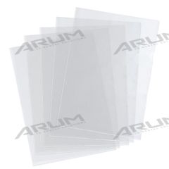 Vat Foil (Film) Set - 5 sheets of Releasing Foil (Film) + 1 Embossing Foil (Film)